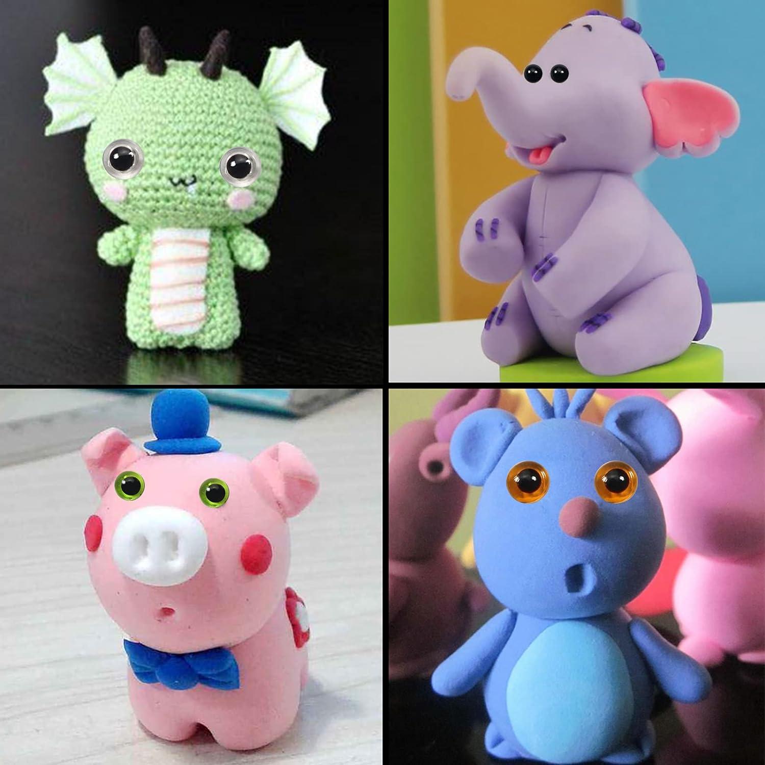 Ojos de Vidrio TOAOB 100pcs 5mm Colores para Manualidades