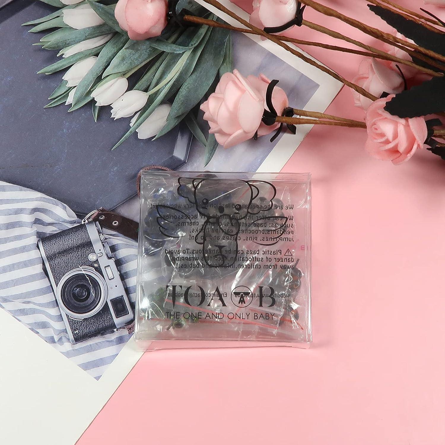 Ojos de Vidrio TOAOB 100pcs 5mm Colores para Manualidades