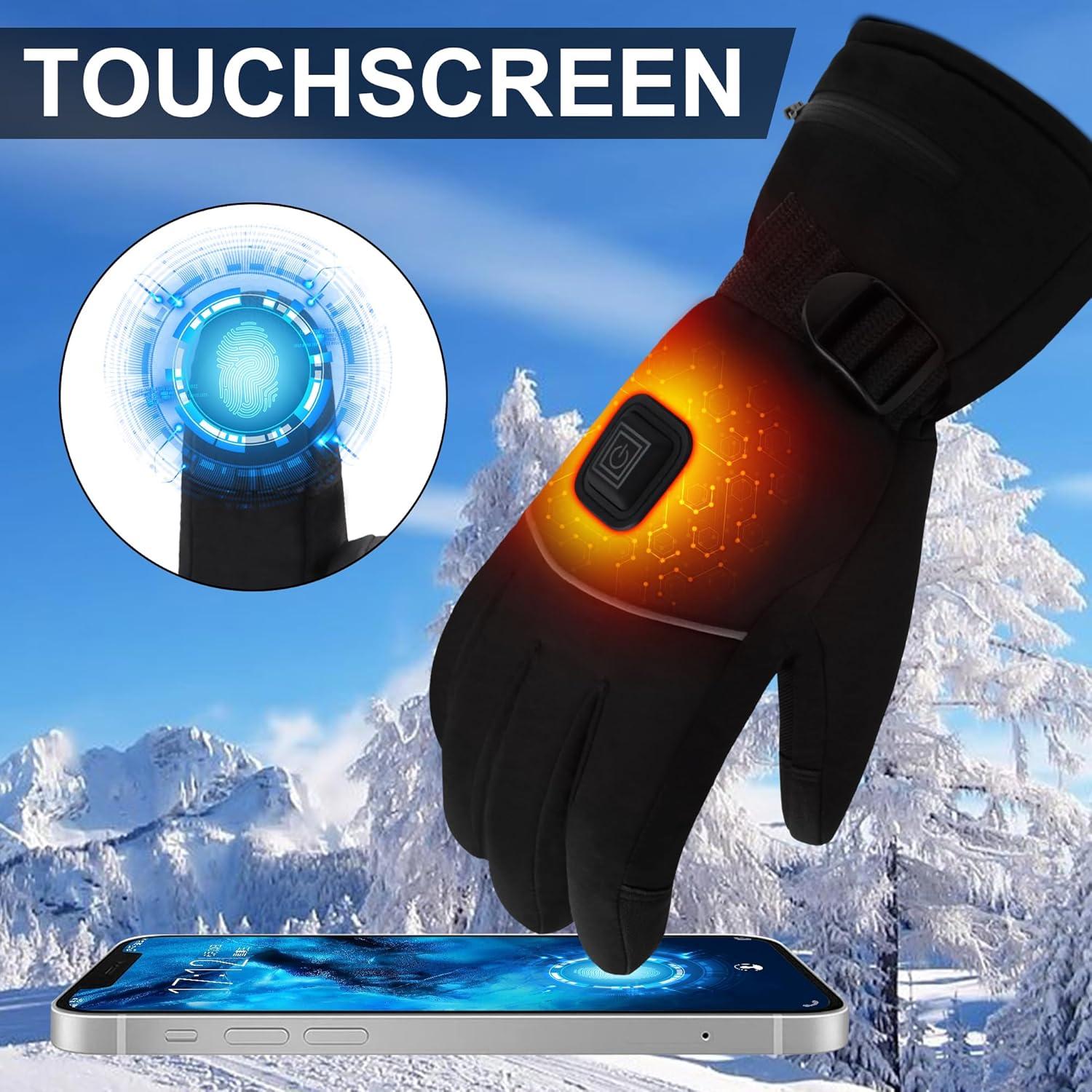 Guantes Calentados SVPRO Eléctricos Térmicos Unisex L