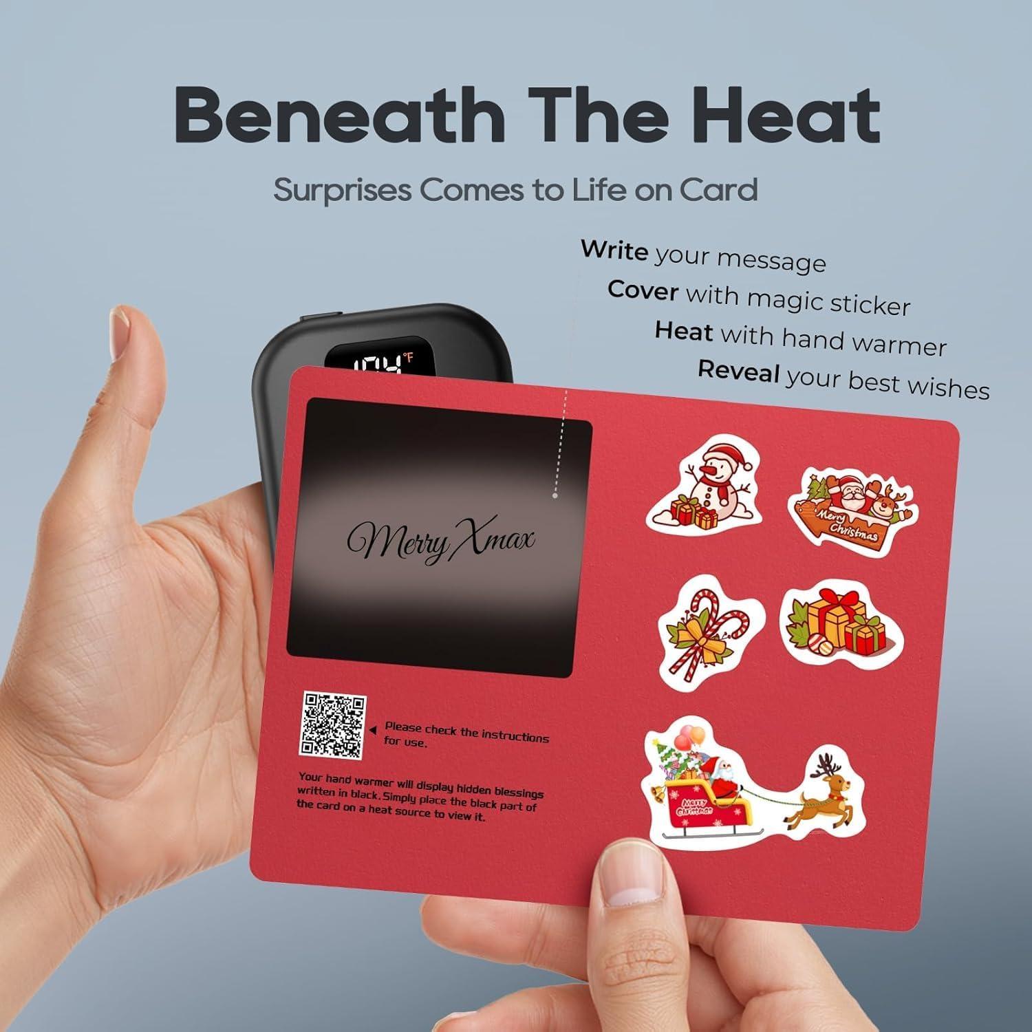 Calentadores de Manos Recargables Hotdot 6400mAh 2 Piezas