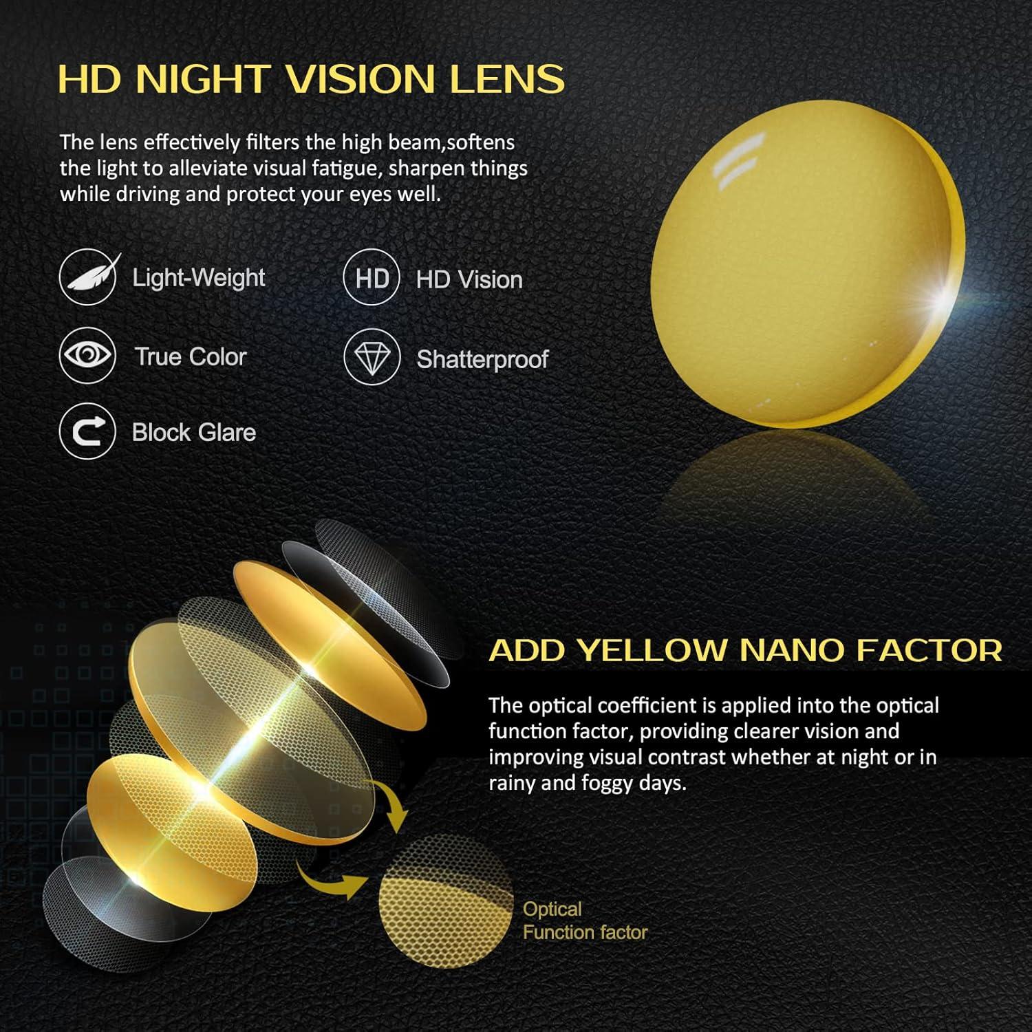 Gafas de sol polarizadas LINVO TR90 ultraligeras HD UV400