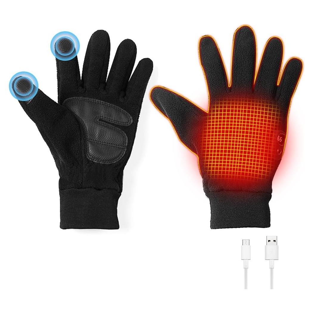 Guantes Calentados OBEST M1 Táctiles USB para Invierno