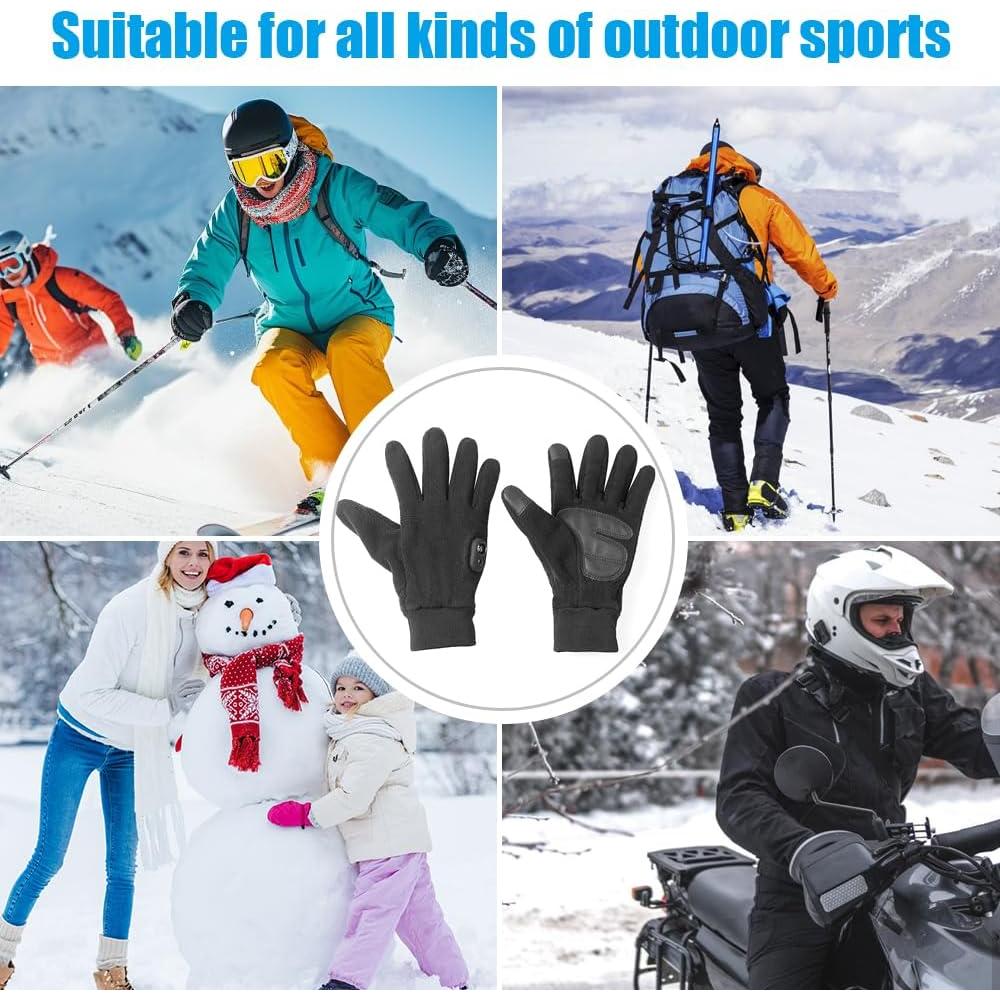 Guantes Calentados OBEST M1 Táctiles USB para Invierno