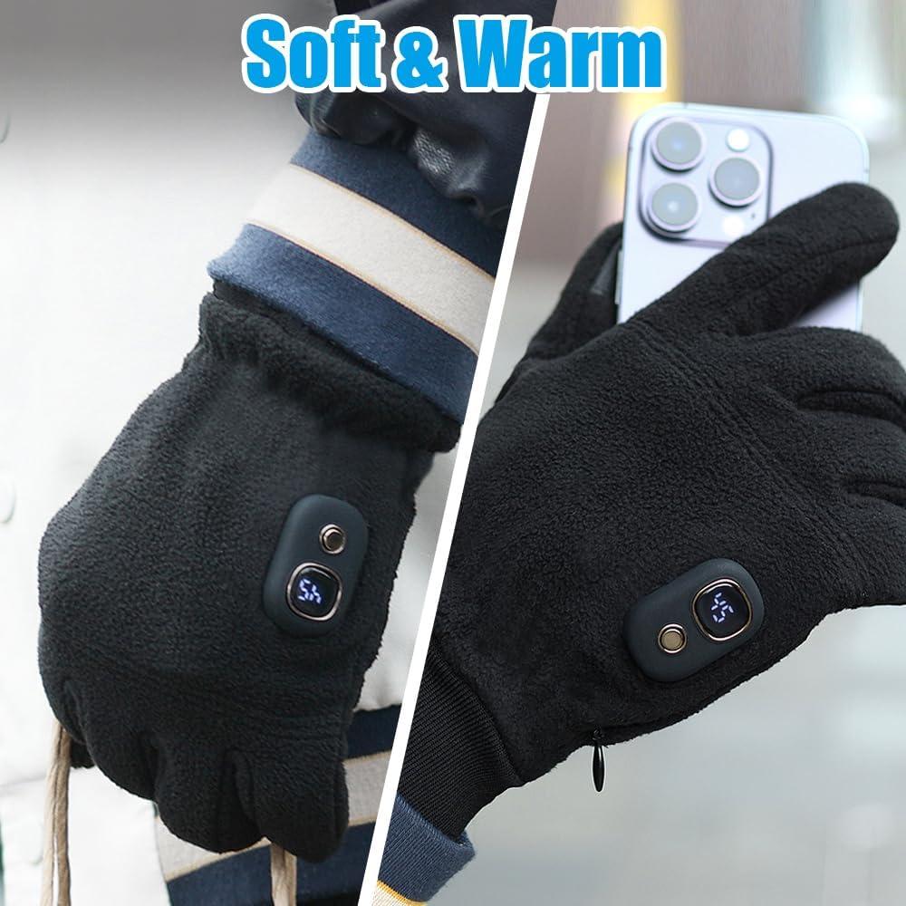 Guantes Calentados OBEST M1 Táctiles USB para Invierno