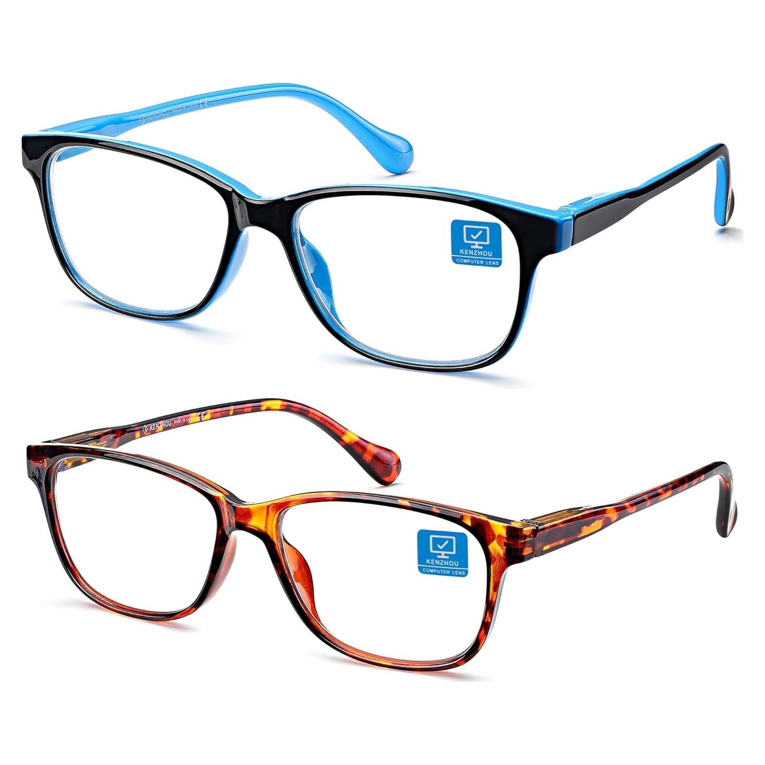 Gafas K KENZHOU Bloqueo Luz Azul 2 Paquetes Unisex