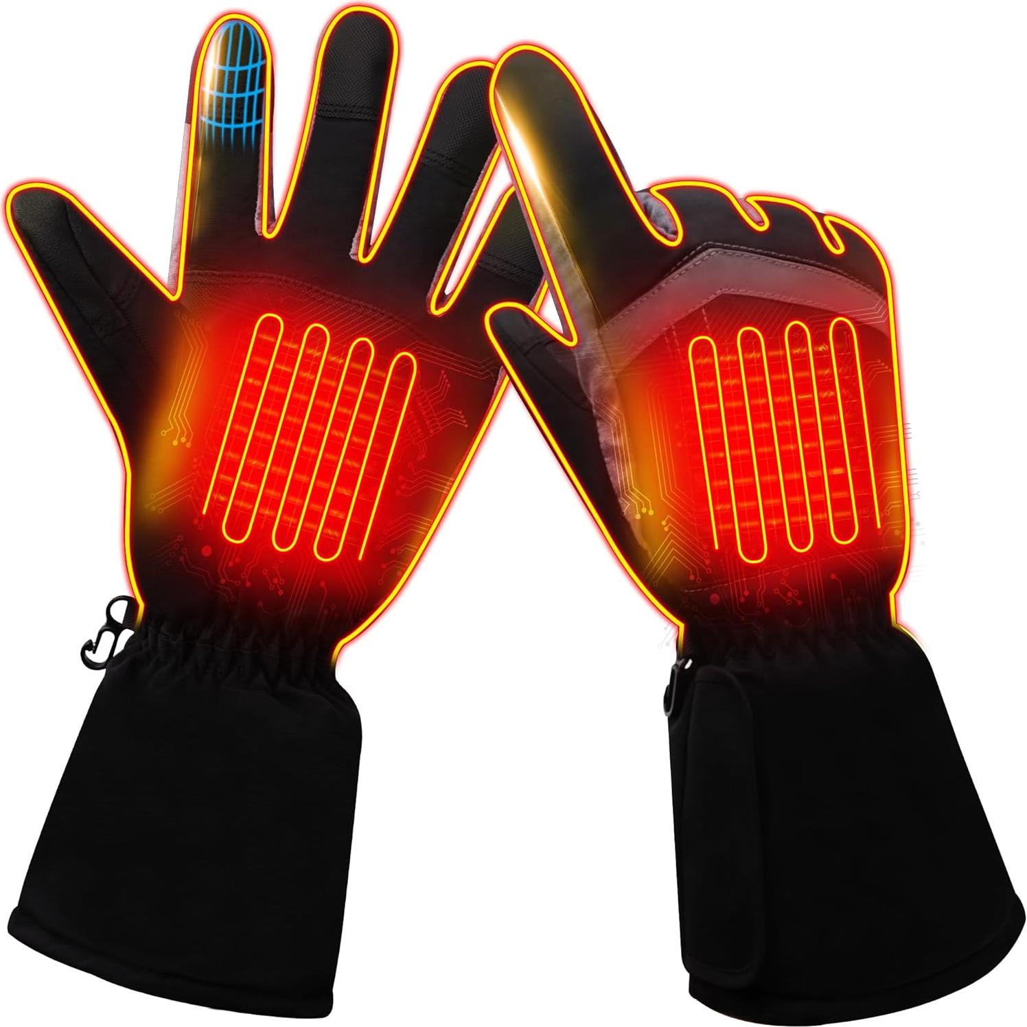 Guantes Calentados USB IFWATER Impermeables Táctiles Unisex