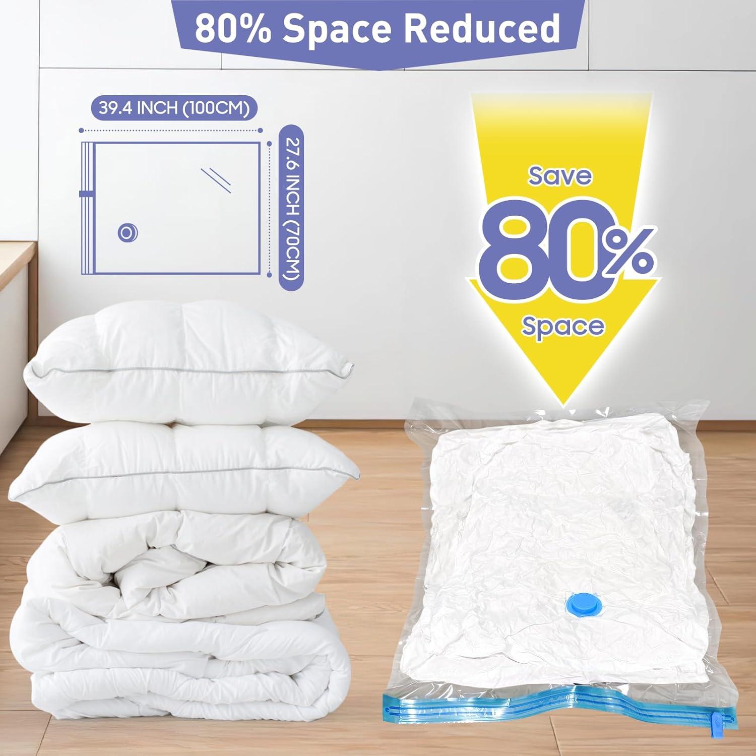 Bolsas de Almacenamiento al Vacío Jumbo Dipoo 10 Pzas