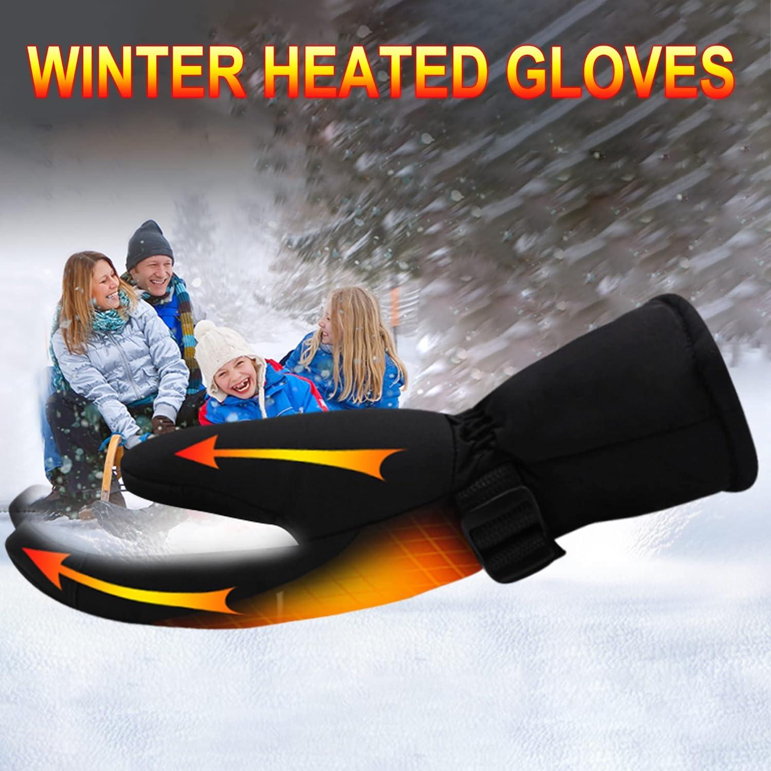 Guantes Calentados Eléctricos Autocastle 7.4V Impermeables