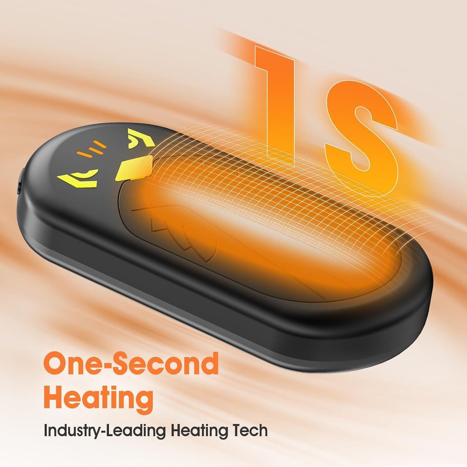 Calentadores de Manos Recargables Hotdot 6400mAh 20Hrs Calor