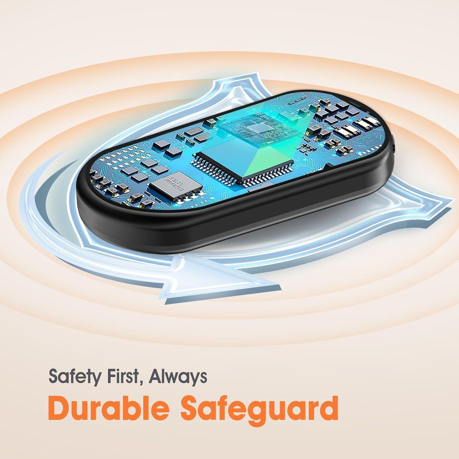 Calentadores de Manos Recargables Hotdot 6400mAh 20Hrs Calor