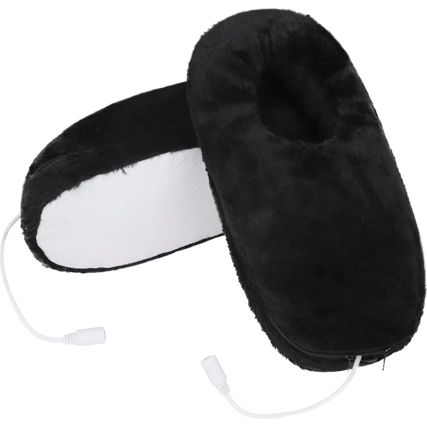 Zapatillas calefaccionadas PURFUN para invierno, antideslizantes