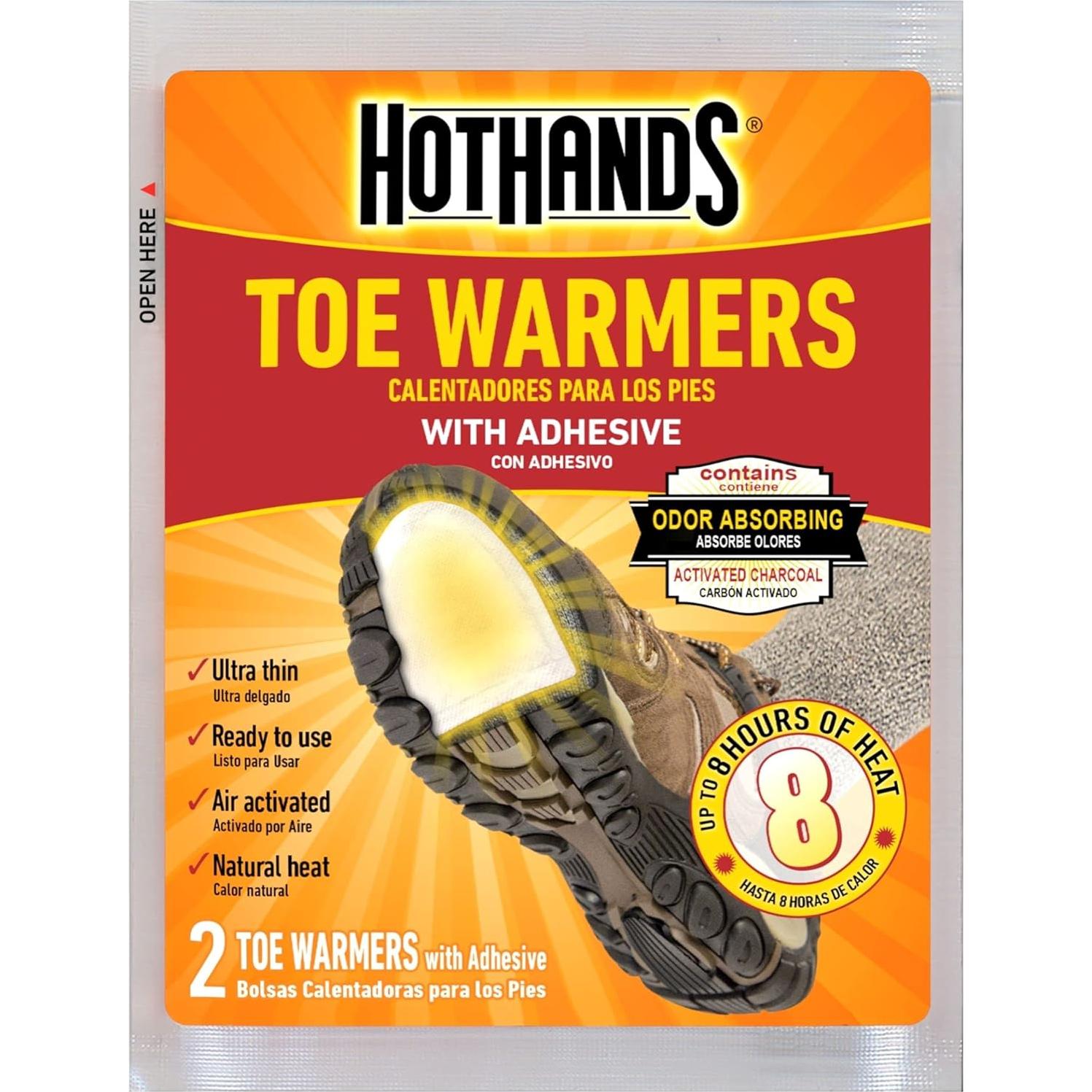 Calentadores de Dedos HotHands - 40 Pares - 8 Horas de Calor