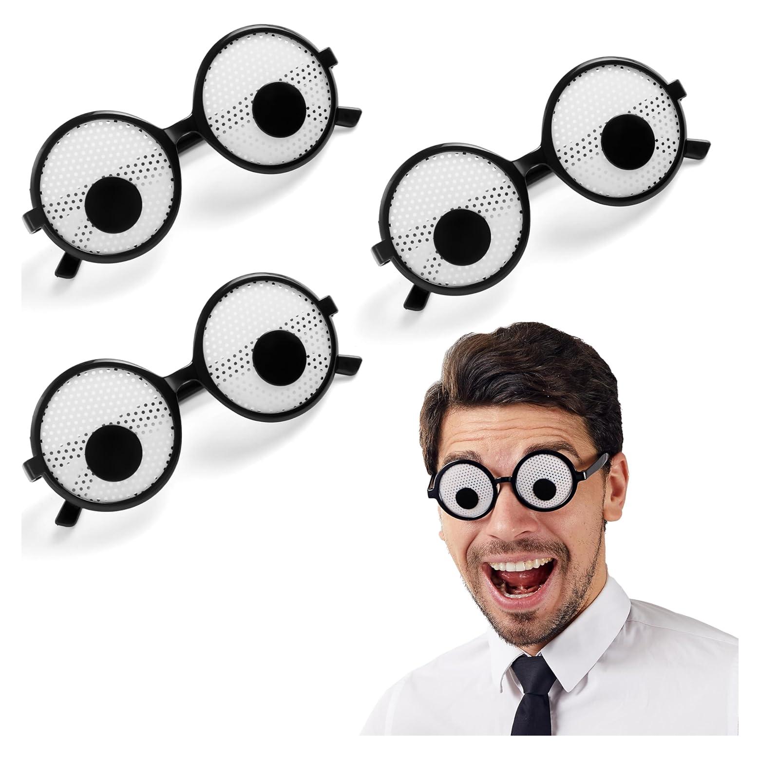 Gafas Divertidas de Halloween 3PCS Joyin - Accesorios Disfraz