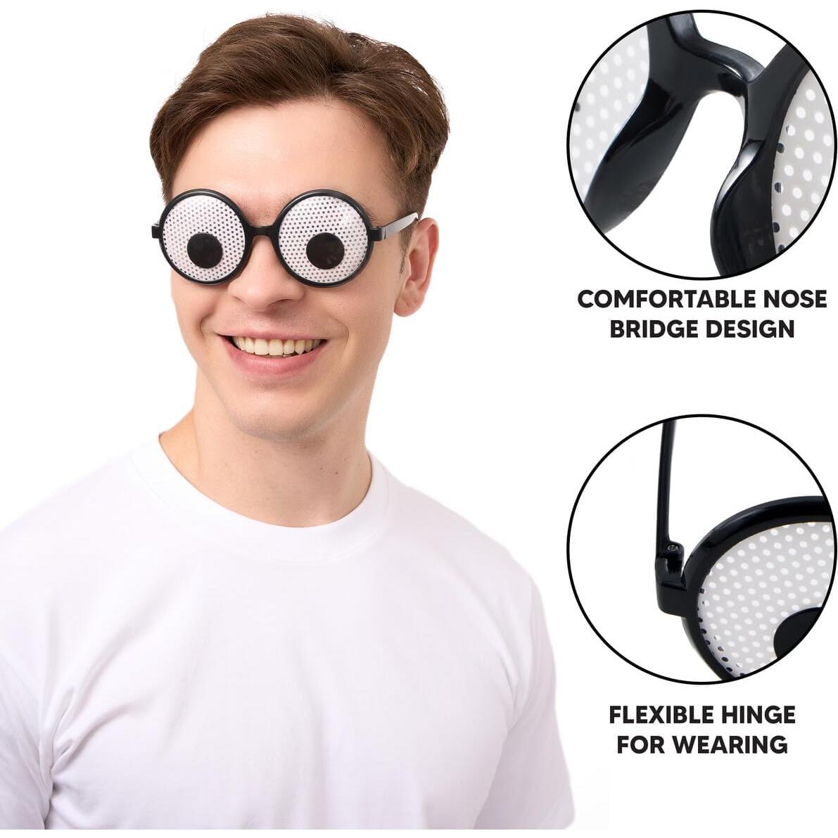 Gafas Divertidas de Halloween 3PCS Joyin - Accesorios Disfraz