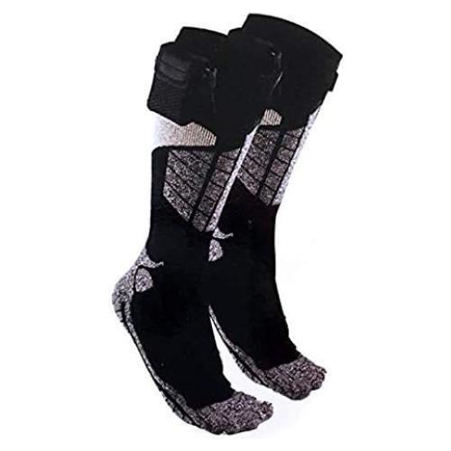 Calcetines Térmicos Eléctricos TVtimeDirect Medianos Negros