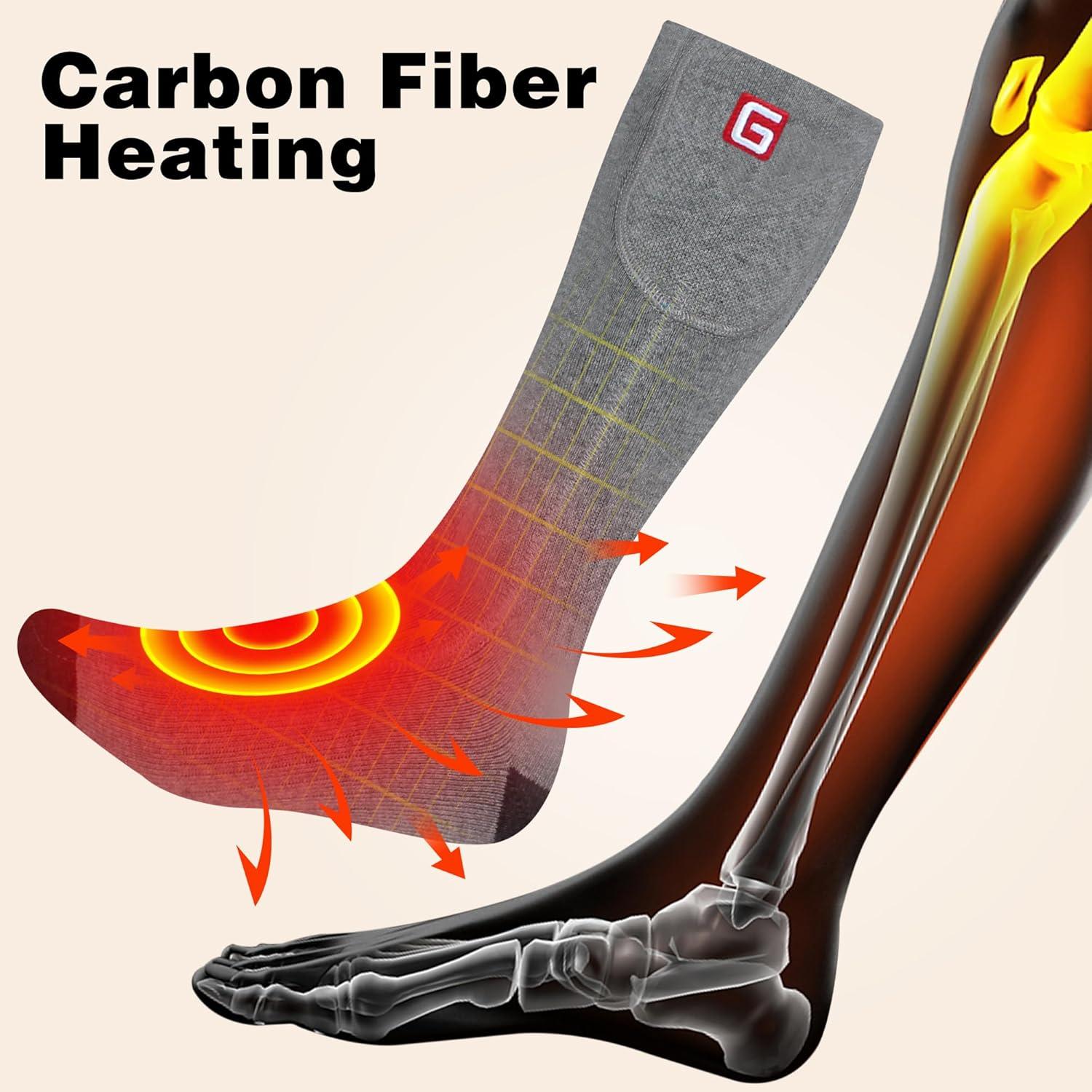 Calcetines Calentados SPRING SP-3.7V Unisex Térmicos