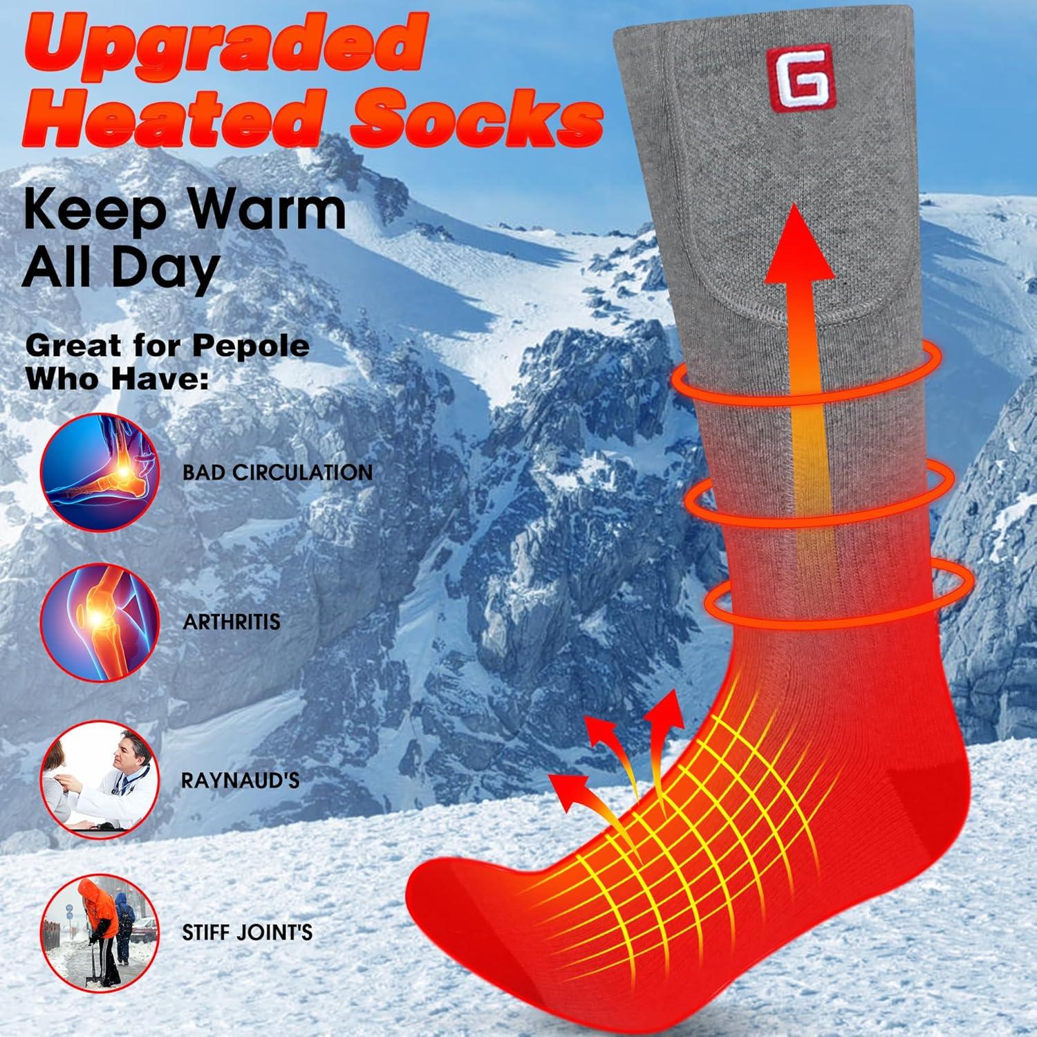 Calcetines Calentados SPRING SP-3.7V Unisex Térmicos