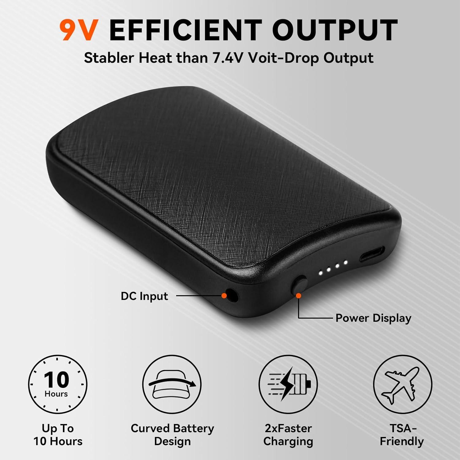 Calcetines Eléctricos Calentados WASOTO 9V Recargables S