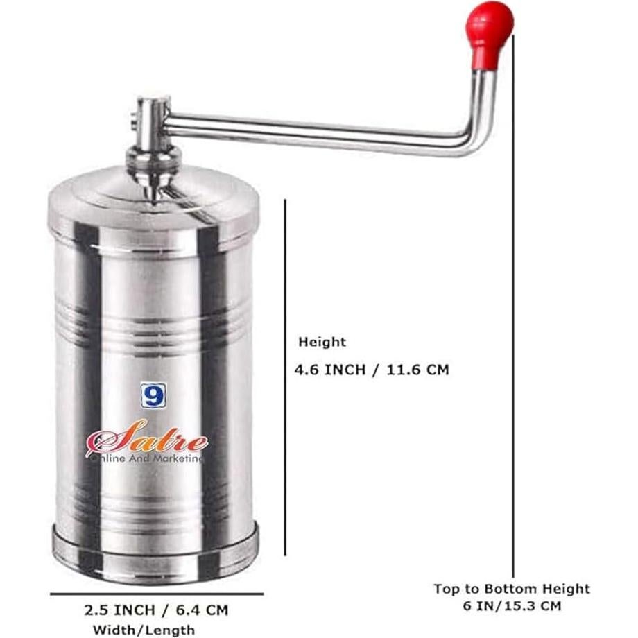 Fabricante de Sev Manual Satre - Acero Inoxidable 6 Discos