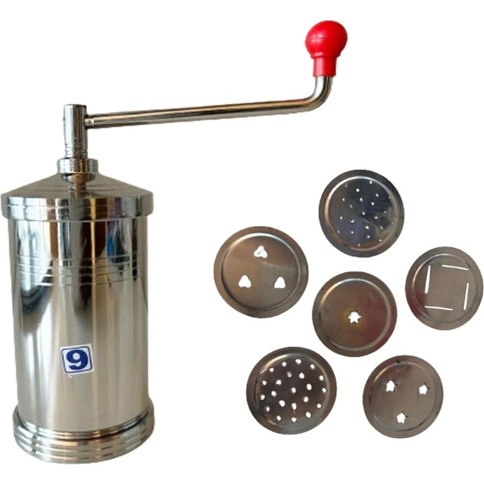 Fabricante de Sev Manual Satre - Acero Inoxidable 6 Discos