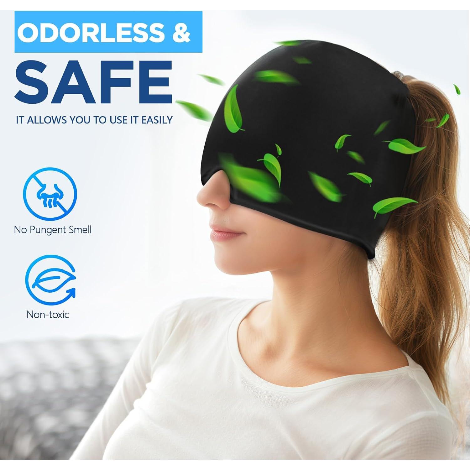 Gorro Alivio Migrañas HESEE Terapia Fría y Caliente