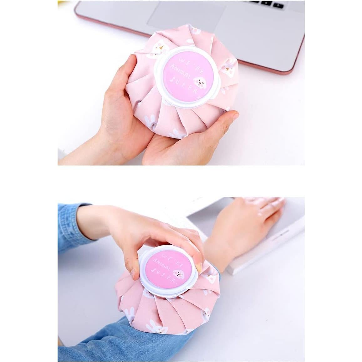 Bolsa de Hielo Reutilizable FANBODTA 2PCS Terapia Fría y Caliente