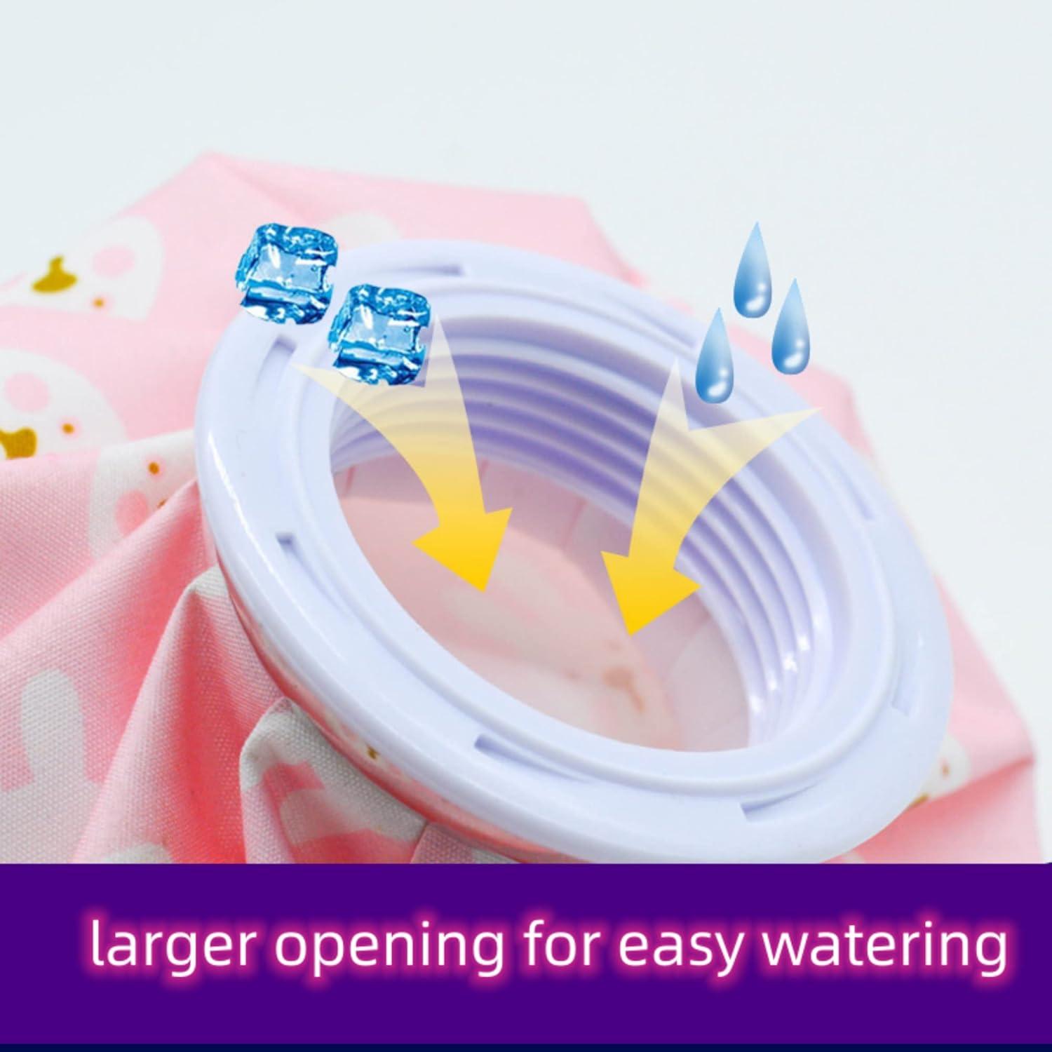 Bolsa de Hielo Reutilizable FANBODTA 2PCS Terapia Fría y Caliente