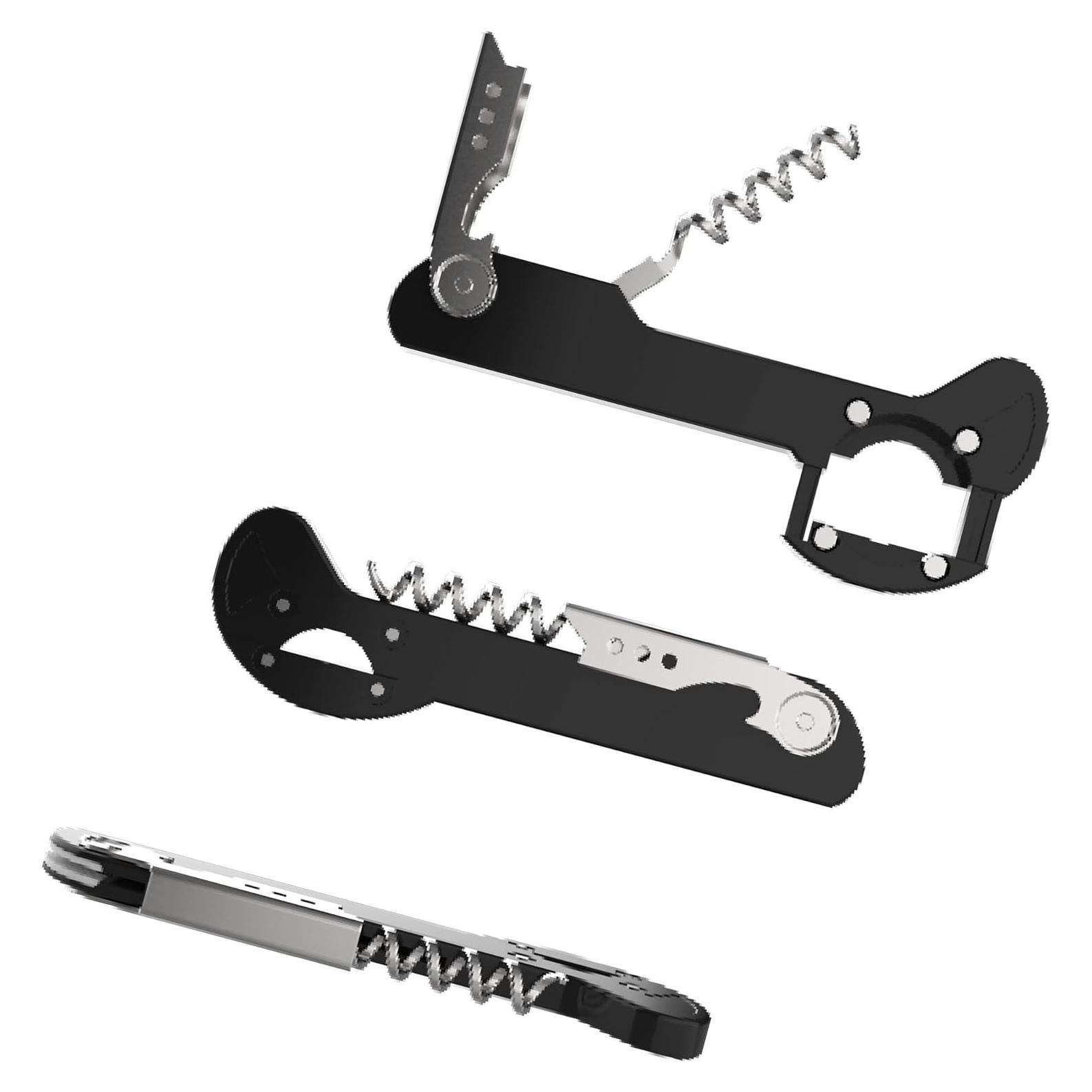 Sacacorchos de Vino Houseables con Cortador de Aluminio