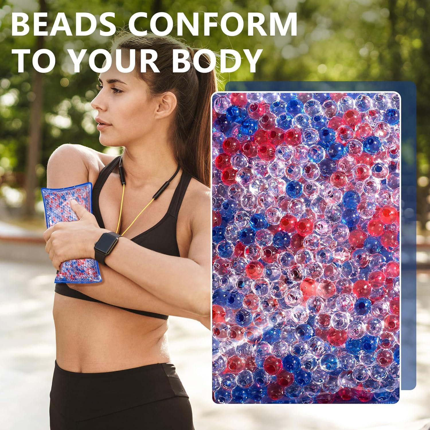 Paquete de Perlas de Gel Reutilizable Caliente/Frío WellWear