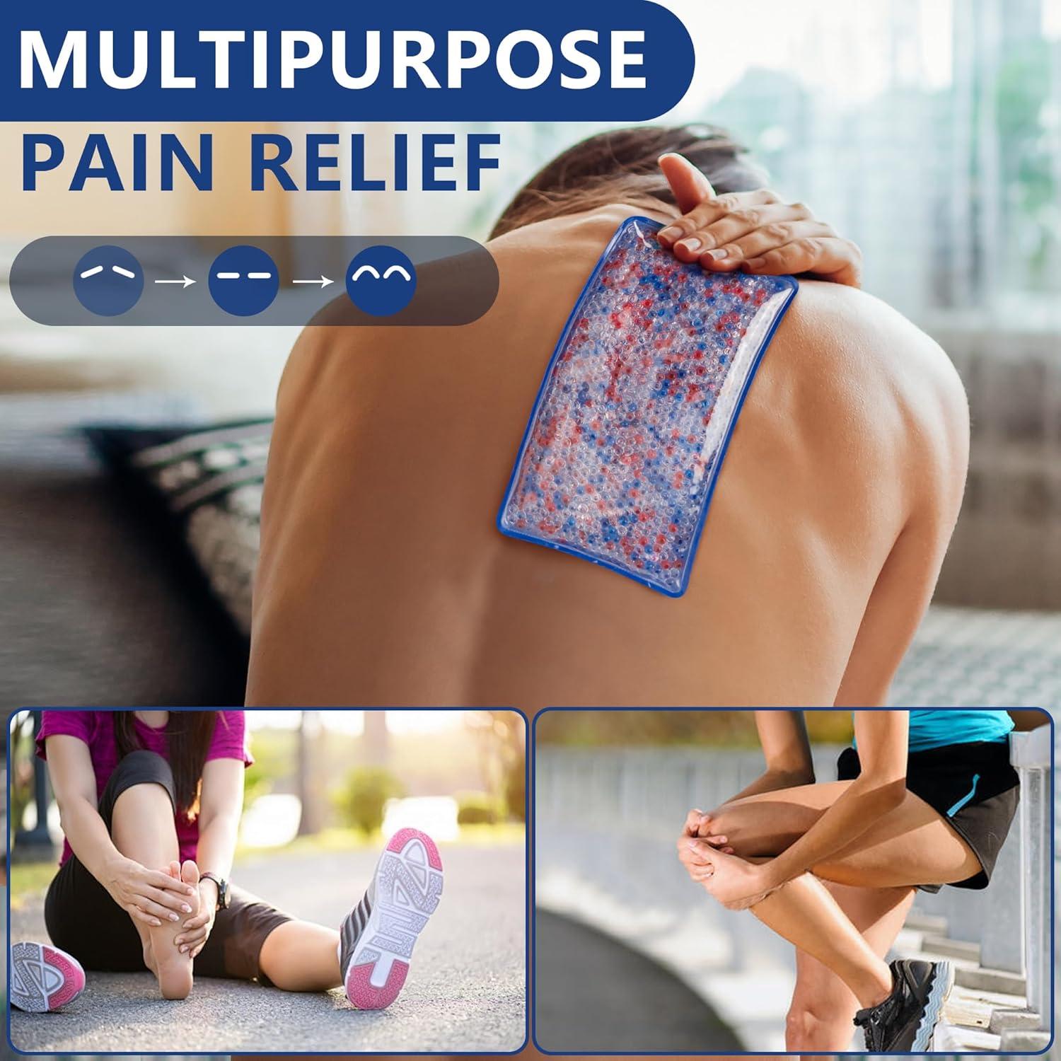 Paquete de Perlas de Gel Reutilizable Caliente/Frío WellWear