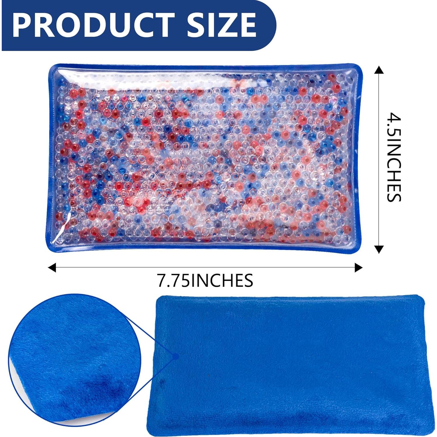 Paquete de Perlas de Gel Reutilizable Caliente/Frío WellWear