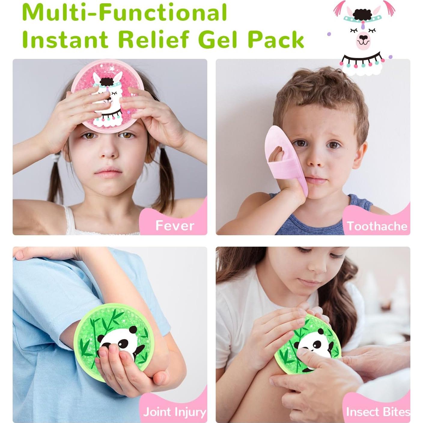 Paquetes de Hielo Reutilizables Morelei Panda Alpaca 12,45 cm