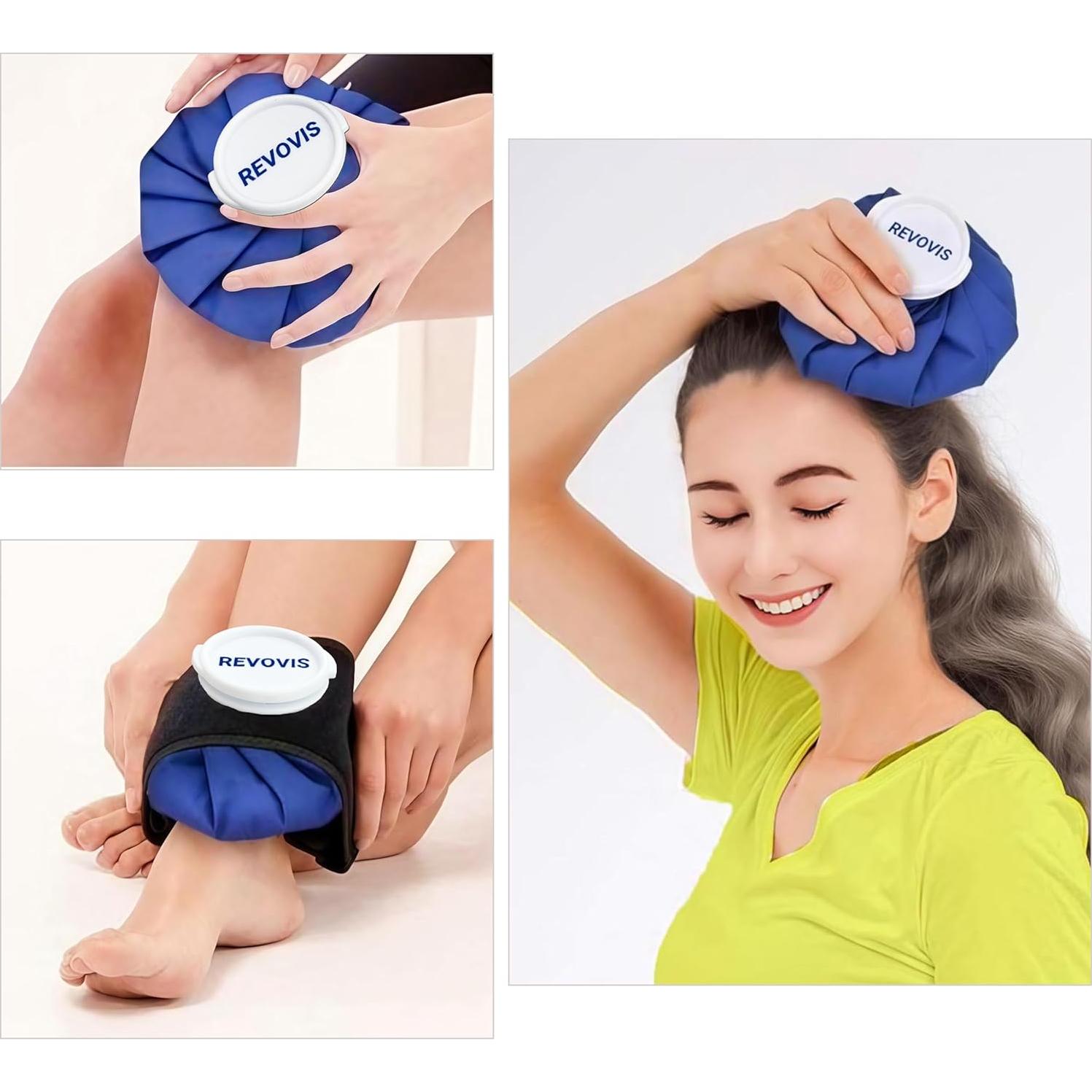 Bolsa de Hielo Fría REVOVIS 4 en 1 con Faja Soporte