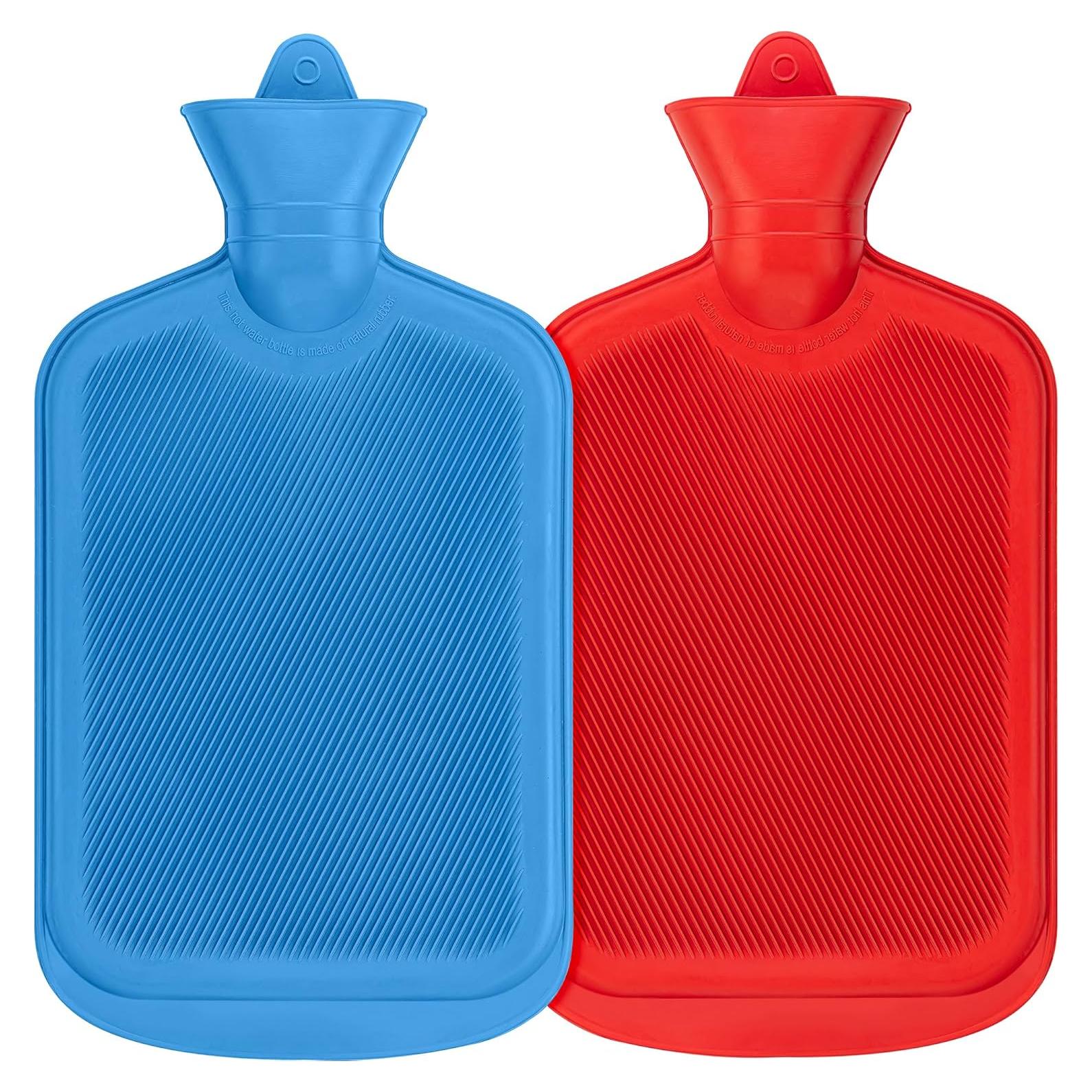 Botellas de Agua Caliente SteadMax 2L Caucho Natural 2 Pack