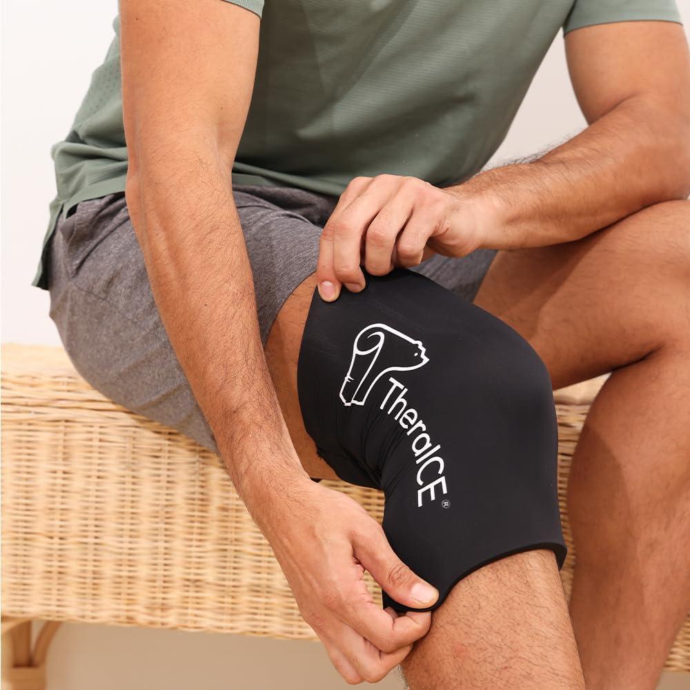 Funda de compresión fría TheraICE para rodilla y codo M