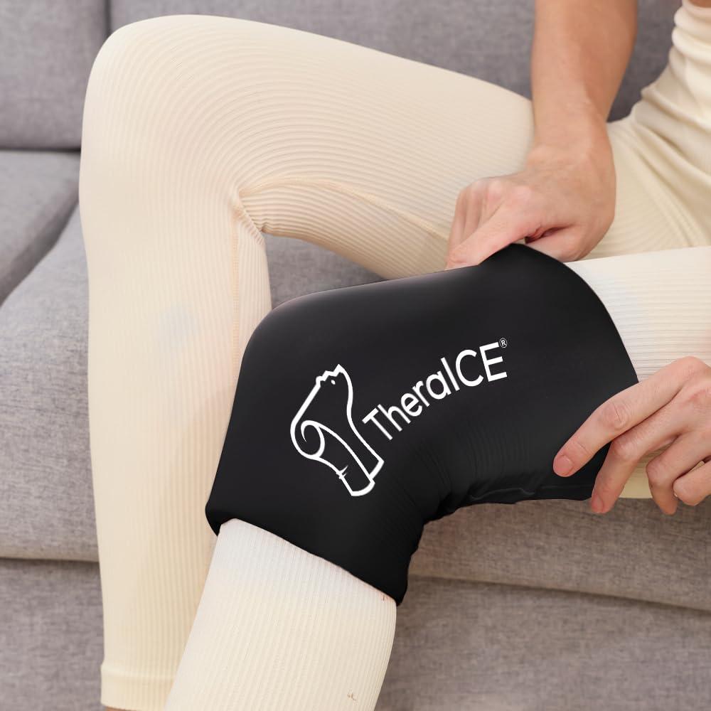 Funda de compresión fría TheraICE para rodilla y codo M