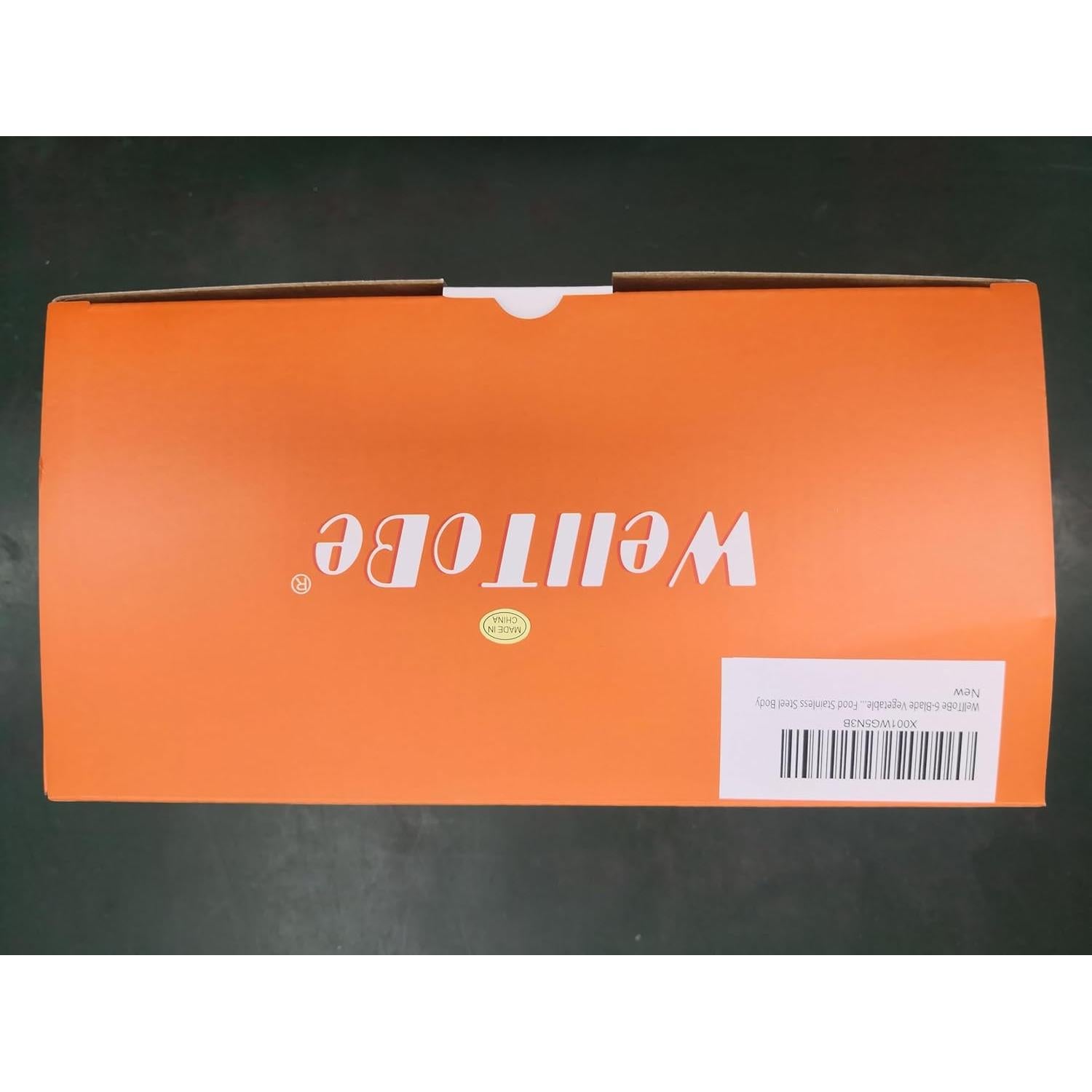 Cortador Espiral WellToBe 6 Cuchillas Acero Inoxidable