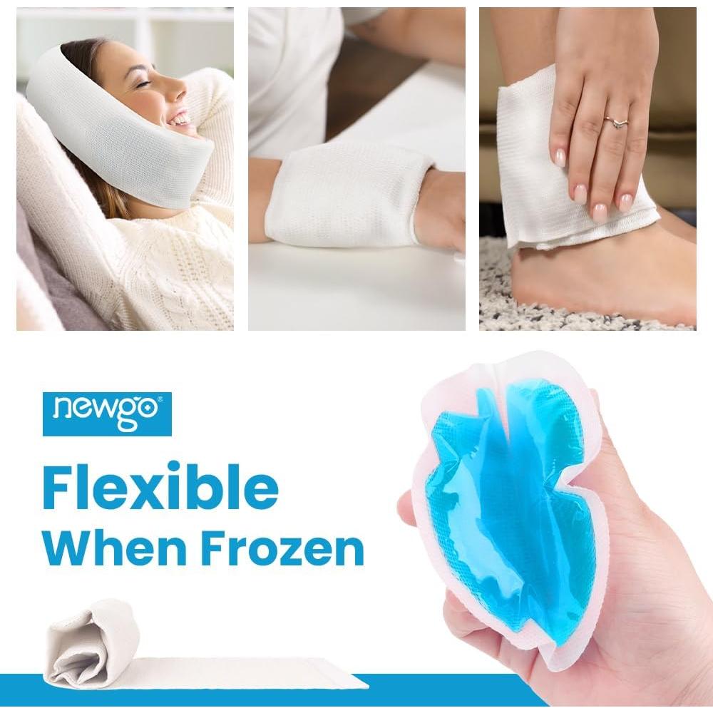 Paquete de Hielo Redondo NEWGO 6 Unidades 10,99 cm