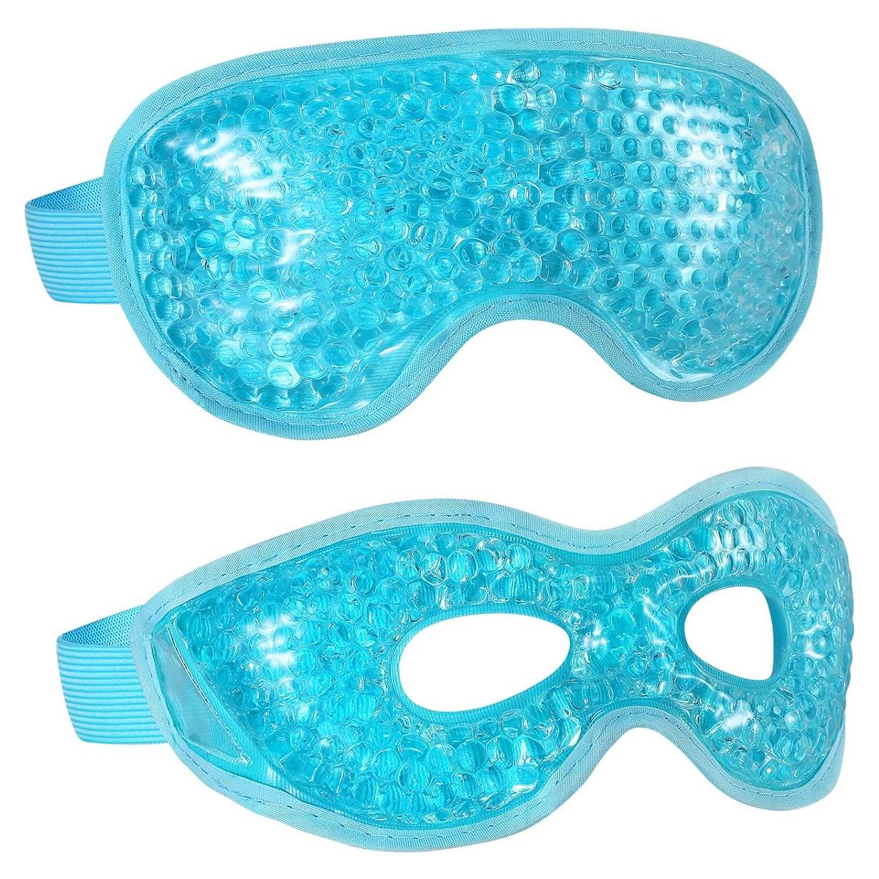 2 Máscaras de Ojos Gel Frío y Caliente CASAORI - Alivio Ojeras