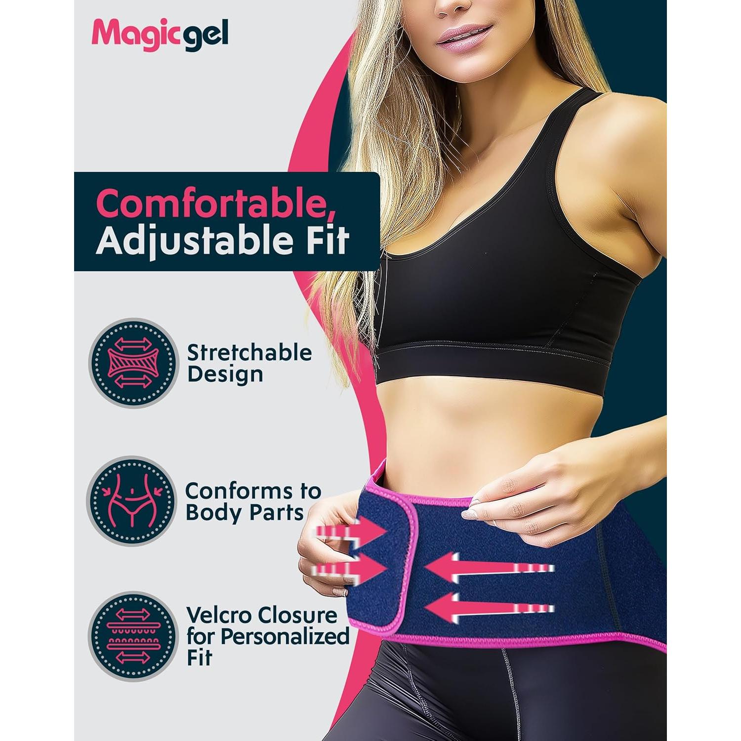 Paquete de Hielo Gel Mágico para Espalda - 2 Unidades Reutilizables