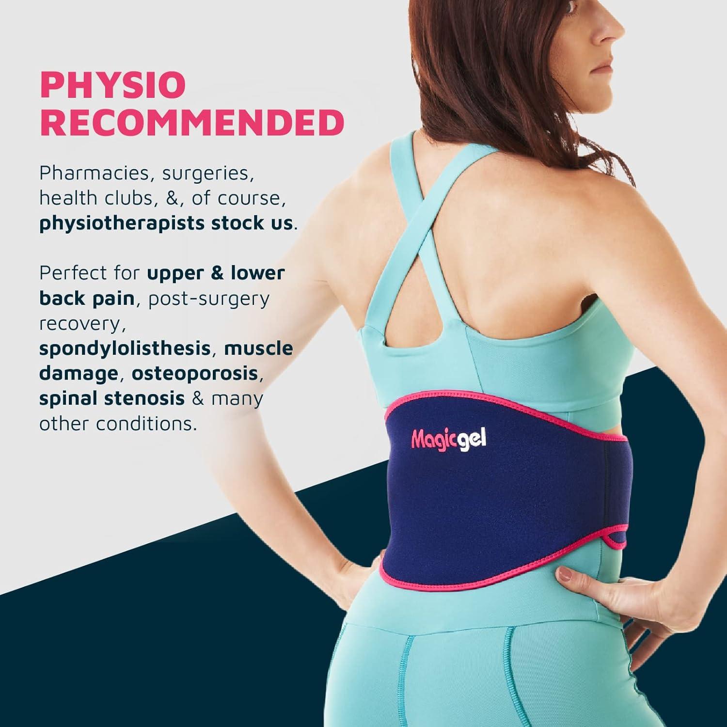 Paquete de Hielo Gel Mágico para Espalda - 2 Unidades Reutilizables