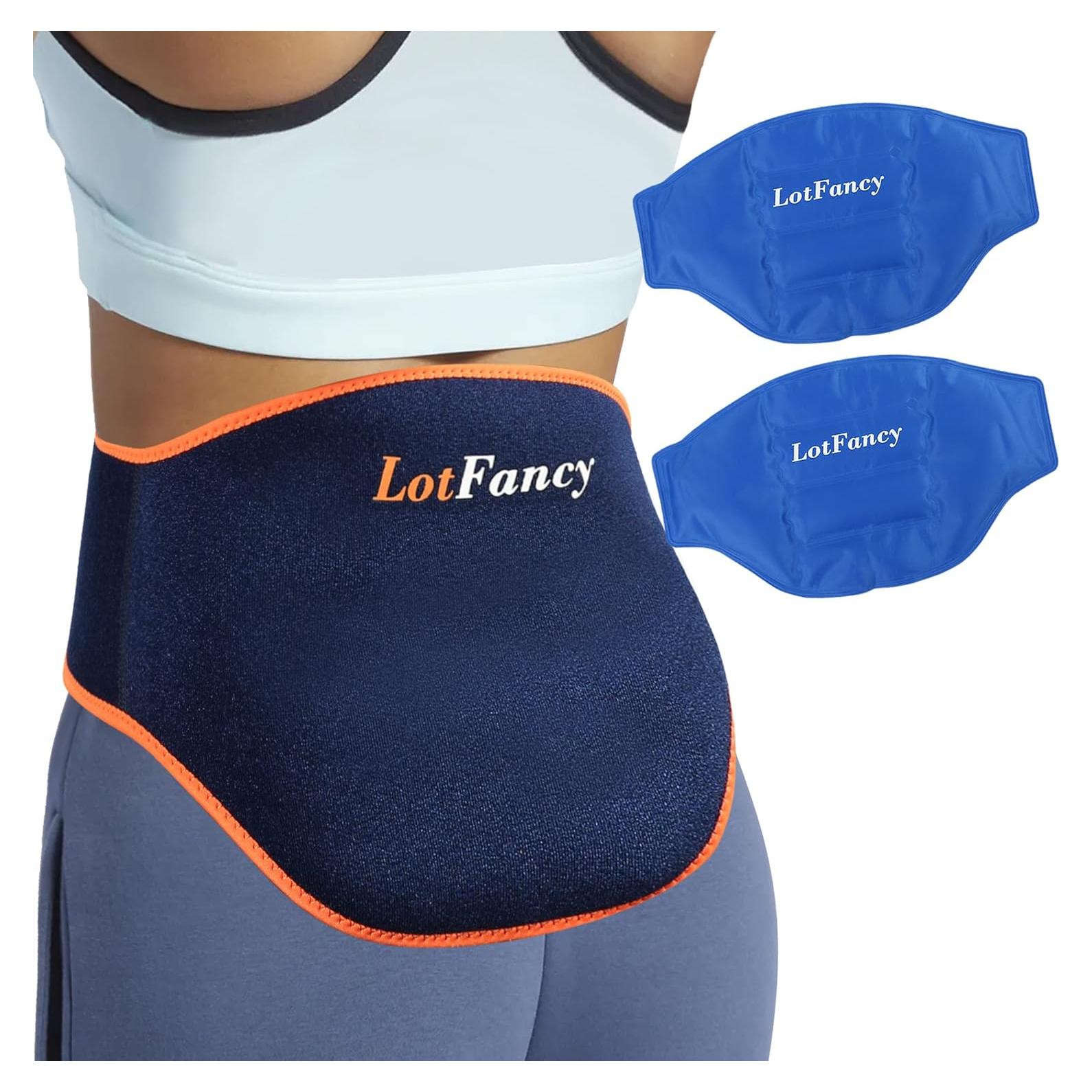 Pack de Hielo LotFancy 2 Gel Frío Caliente Faja Neopreno