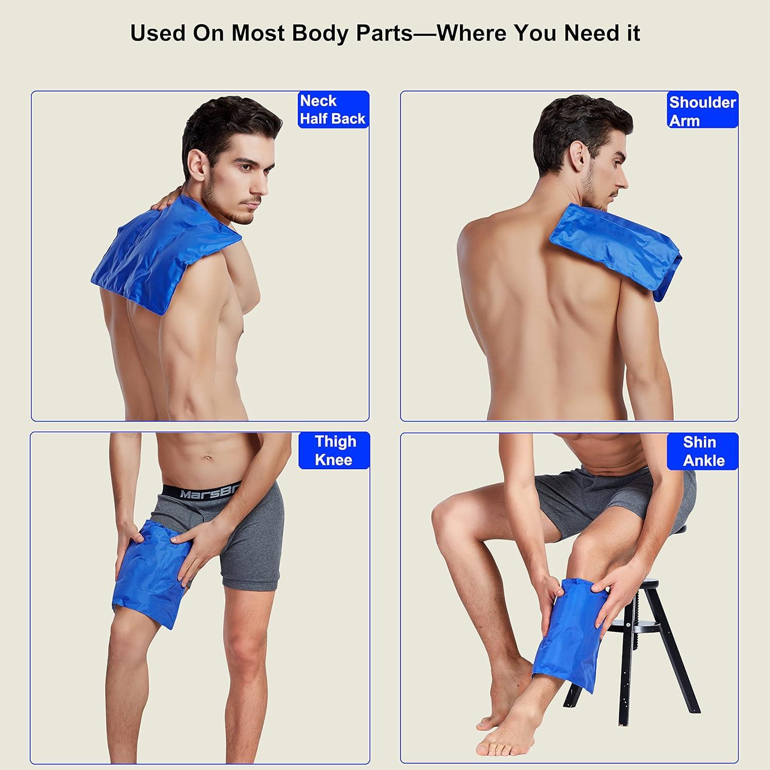 Koo-Care Paquete de 2 Gel Terapia Fría y Caliente 28x36cm