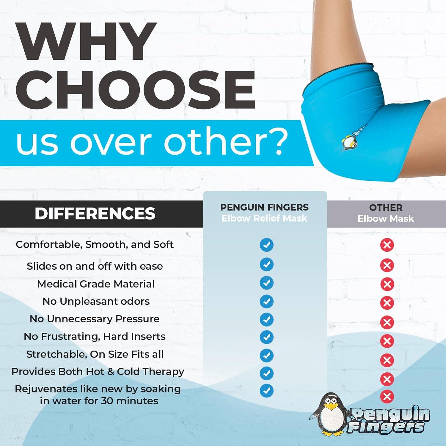 Manga de Gel Penguin Fingers para Alivio de Dolor Articular