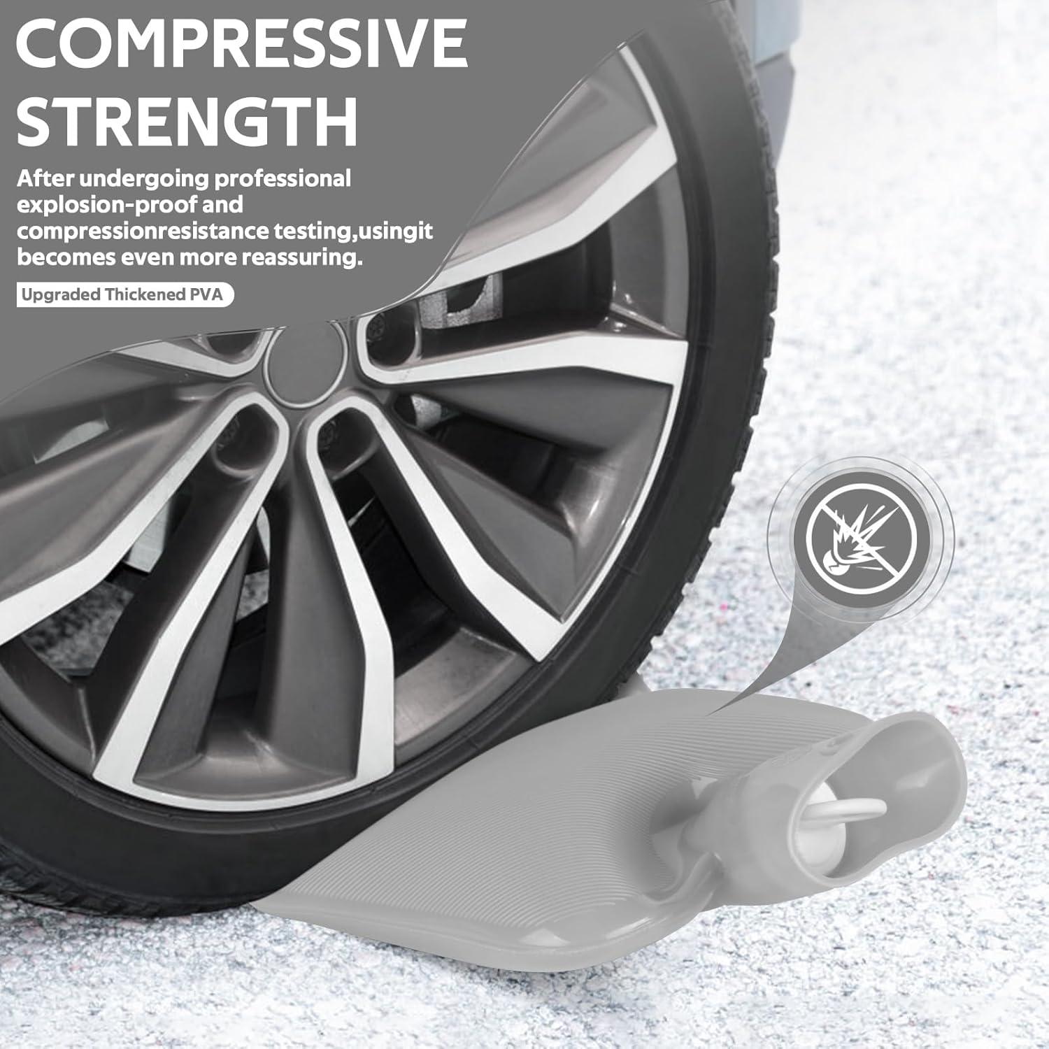 Botella de Agua Caliente 2L CHGANG con Funda Gris