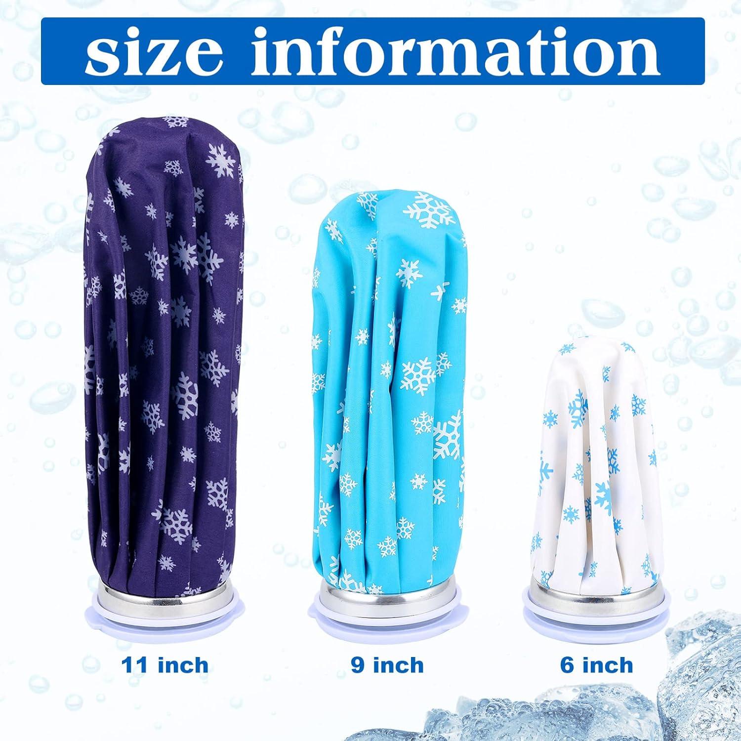 Fabbay 6 Paquetes de Hielo Reutilizables para Lesiones 15-27 cm