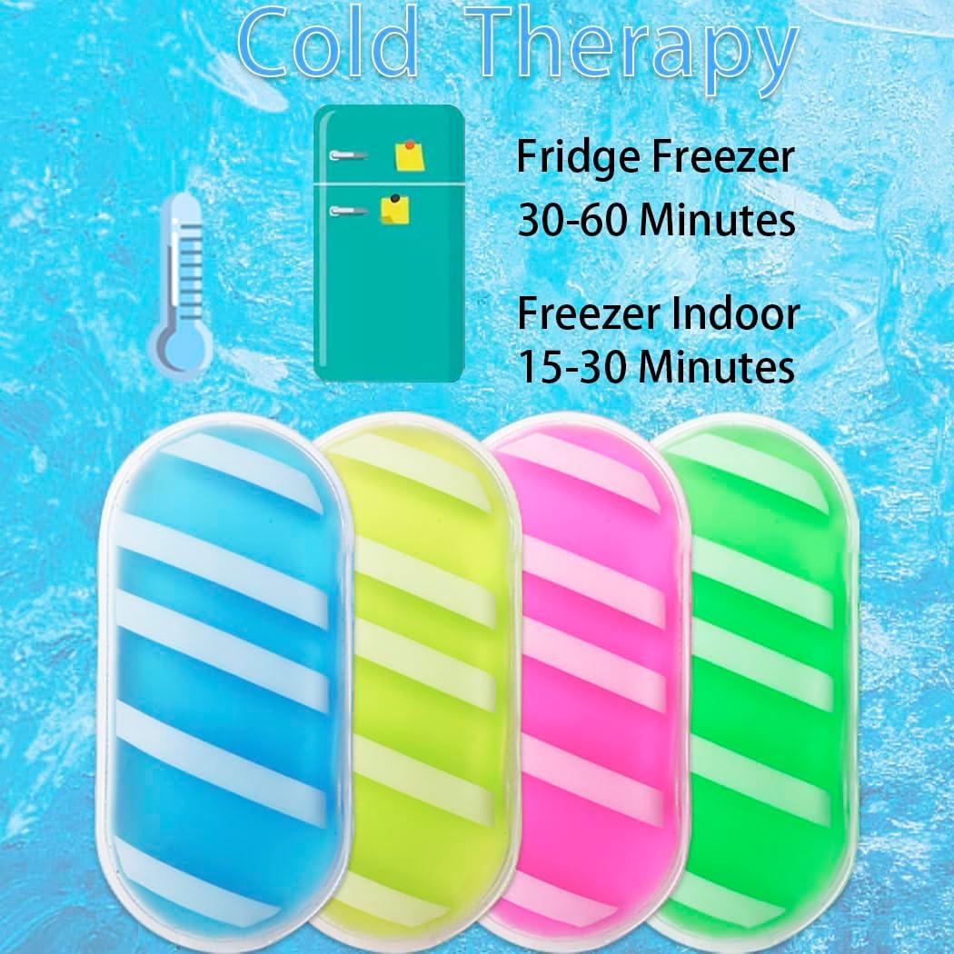 Paquete de Hielo Reutilizable para Niños HI FINE CARE 4 Unidades