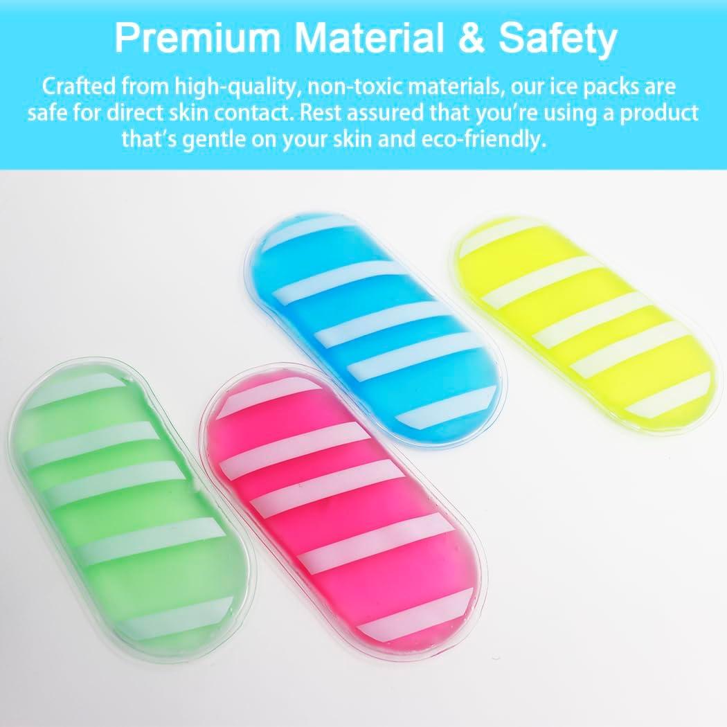 Paquete de Hielo Reutilizable para Niños HI FINE CARE 4 Unidades