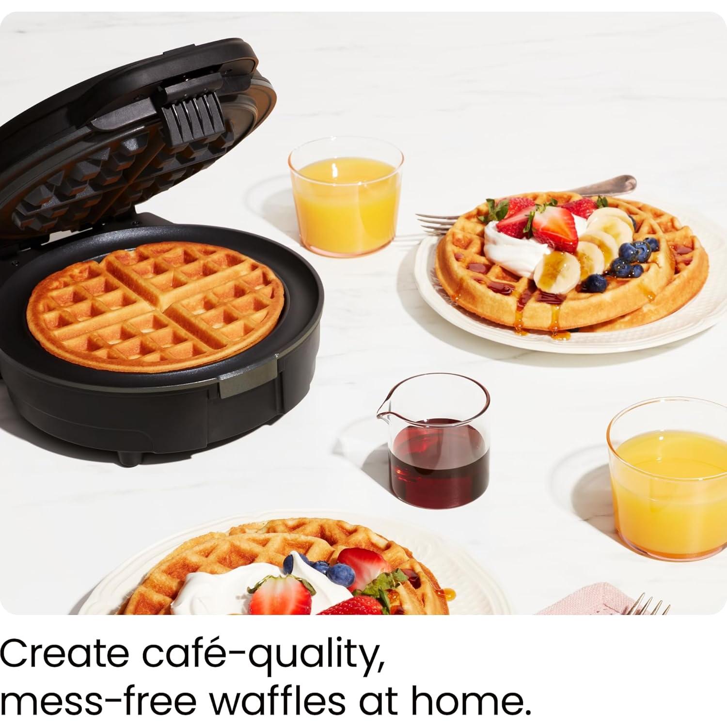 Waffle Maker Chefman RJ04-AO-4 Antiderrame 700W Negro