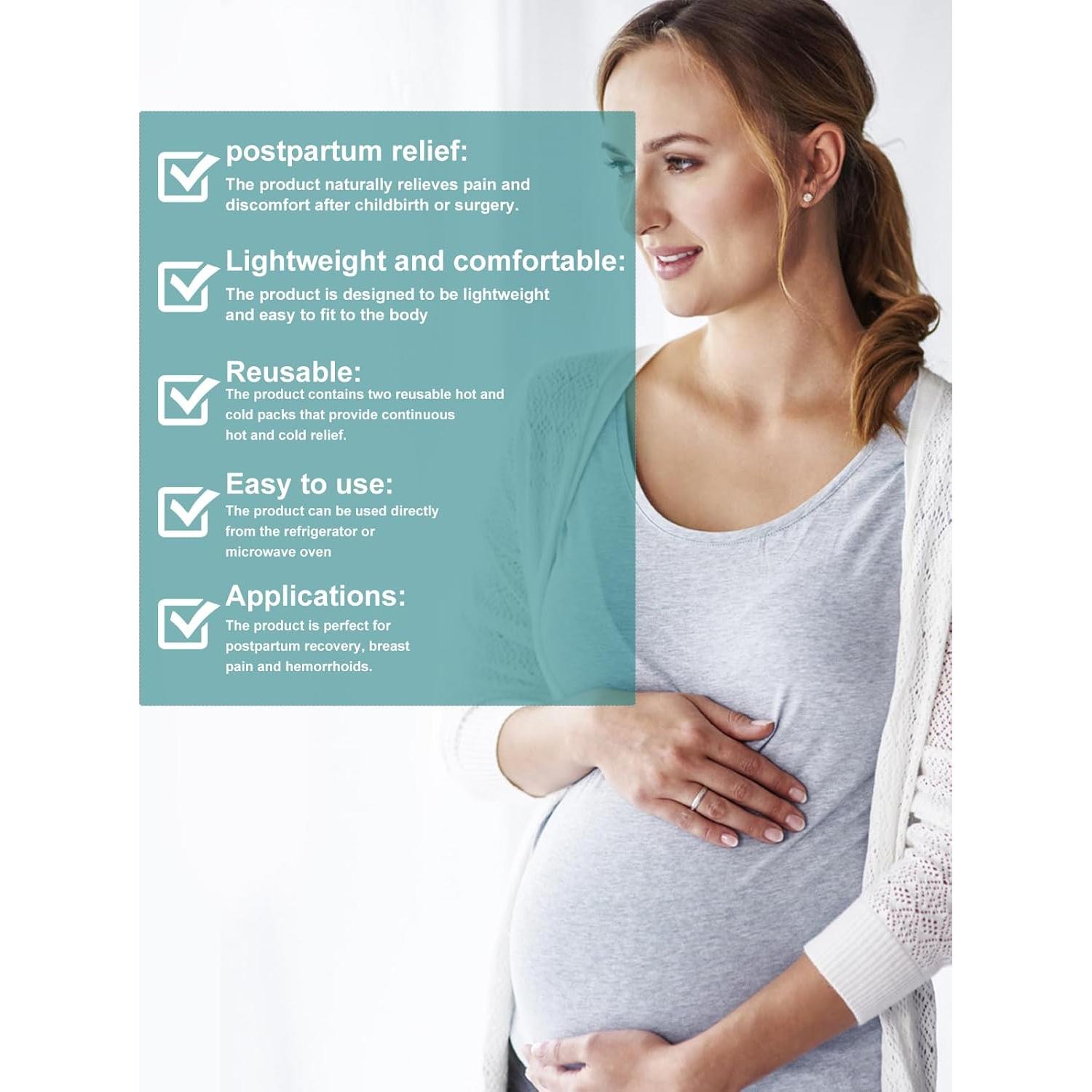 Paquete Frío Postparto PropoDusche - 2 Paquetes Reutilizables